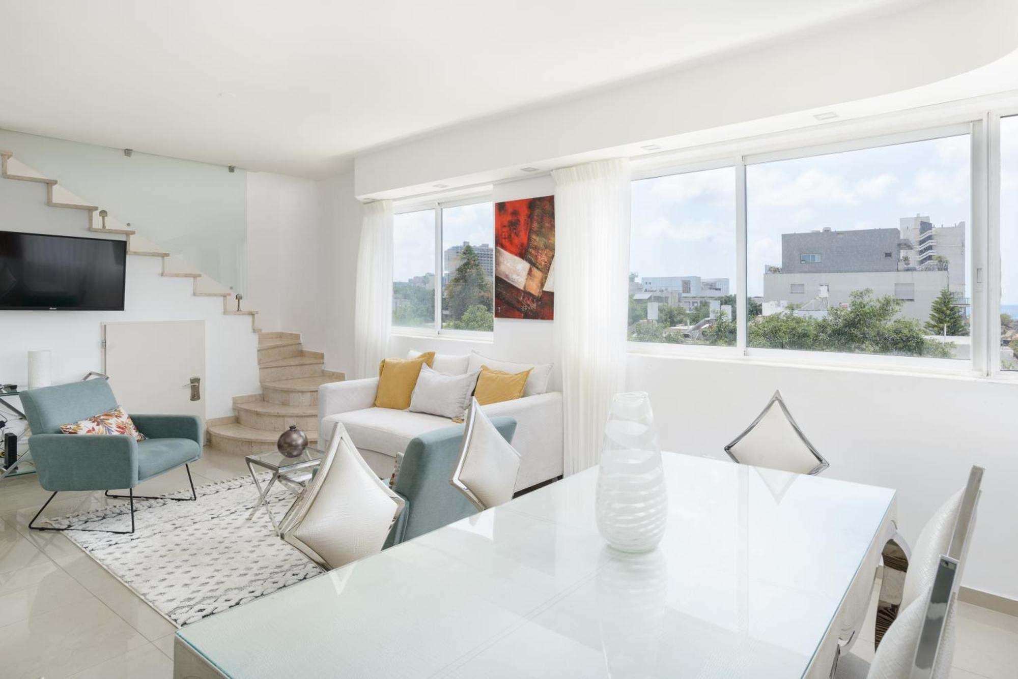 Penthouse With Panoramic View By Feelhome تل أبيب المظهر الخارجي الصورة