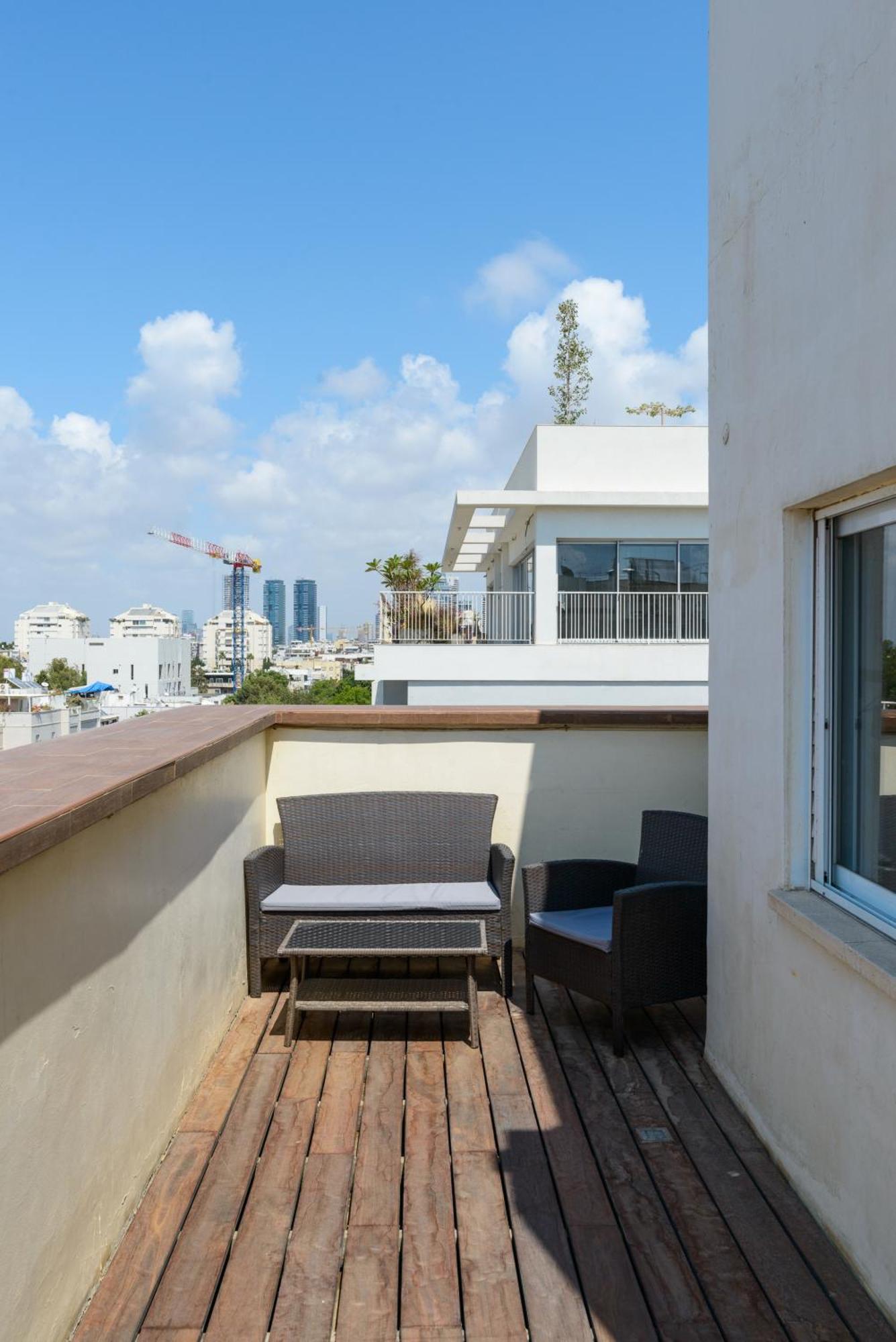 Penthouse With Panoramic View By Feelhome تل أبيب المظهر الخارجي الصورة