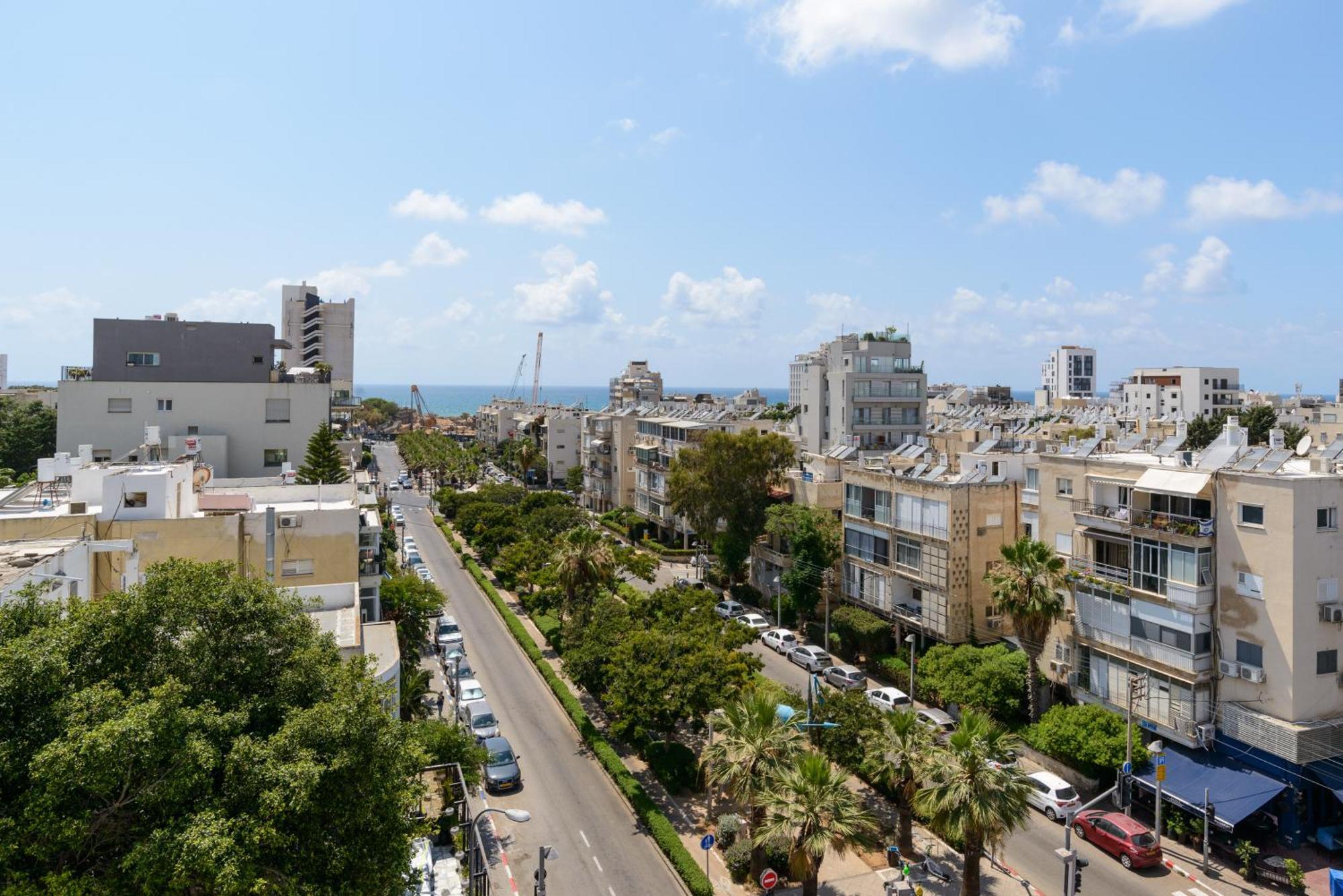 Penthouse With Panoramic View By Feelhome تل أبيب المظهر الخارجي الصورة